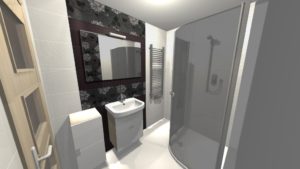 Zdjęcie projekt łazienki Szabelski nr 5 300x169